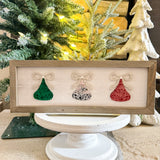 Making Seasons Sweet Chocolate Kiss Sign with Bows