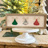 Making Seasons Sweet Chocolate Kiss Sign with Bows