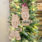 Gingerbread Money Holder Ornament or Gift Tag