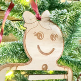 Gingerbread Money Holder Ornament or Gift Tag