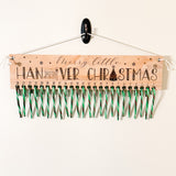 Candy Cane Countdown Until Christmas: Santas Cabin in Hanover