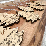 Want/Read/Wear/Need/Learn/Do/Share/You - Christmas Gift Tags 8 Pack