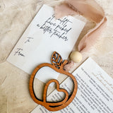 Coudn't Have Picked a Better Teacher - Symbolic Wood Tag Gift