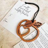 Coudn't Have Picked a Better Teacher - Symbolic Wood Tag Gift