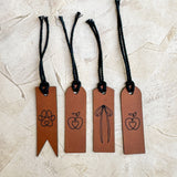 Mini-Leather Bookmark or Gift Tag