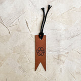 Mini-Leather Bookmark or Gift Tag