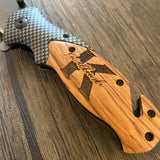 Carbon Fiber Stainless Steel Knife