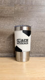 20oz Leather Wrapped Soccer Tumbler