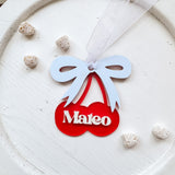Preppy Cherries Valentines Day Gift Tags