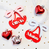 Preppy Cherries Valentines Day Gift Tags