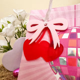 Preppy Cherries Valentines Day Gift Tags