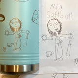 Make it Yours: 22 oz. Rose Gold ION-Plated Skinny Tumbler