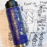 Make it Yours: 22 oz. Rose Gold ION-Plated Skinny Tumbler