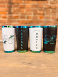 Polar Camel Hot/Cold Travel Tumblers: Green/Blue