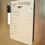Daily Schedule Locker Magnet