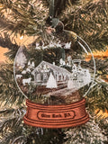 Snack Town Snow Globe Ornaments