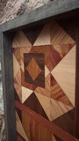 Homestead - Segmented Wooden Art
