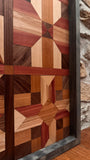 Homestead - Segmented Wooden Art