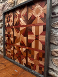 Homestead - Segmented Wooden Art
