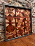 Homestead - Segmented Wooden Art
