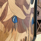 Highland Cow Wooden Mosiac - Large