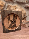 Bourbon Barrel Coasters