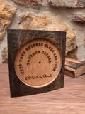 Bourbon Barrel Coasters