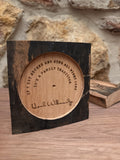 Bourbon Barrel Coasters