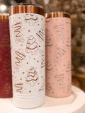 Christmas Candy Cakes - 22oz Slim Tumbler