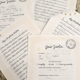 FREEBIE! Children's Letter to Santa Printable