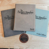 Engraved Leather Notepad