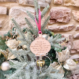 Seeing is Believing "Believe" Bell Ornament