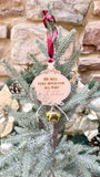 The Bell Still Rings... "Believe" Christmas Bell Ornament