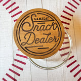 Game Day Glass Snack Bowl