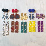 Home Team Earring Dangles