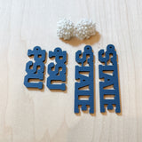 Home Team Earring Dangles