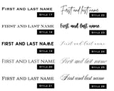 Small Acacia Engraved Wooden Cutting Board with Handle