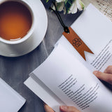 Mini-Leather Bookmark or Gift Tag