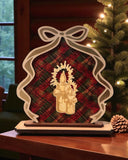 Vintage Style, Cozy Home Holiday Shelf Sitter