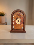 Wooden Pumpkin Decor | Segmented wood Fall Accent