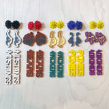 Home Team Earring Dangles