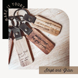 Make it Yours: Custom Wooden Keychain