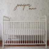 Frameless Wooden Name Sign for Nursery