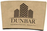 Leather Engraved Coffee Sleeve