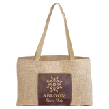 Game Day Leatherette Canvas Tote Bag