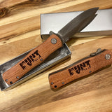 Rosewood/Stainless Steel Knife