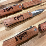 Rosewood/Stainless Steel Knife