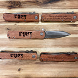 Rosewood/Stainless Steel Knife