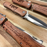 Rosewood/Stainless Steel Knife