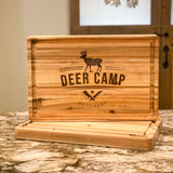 "Deer Camp" Engraved Butcher Block